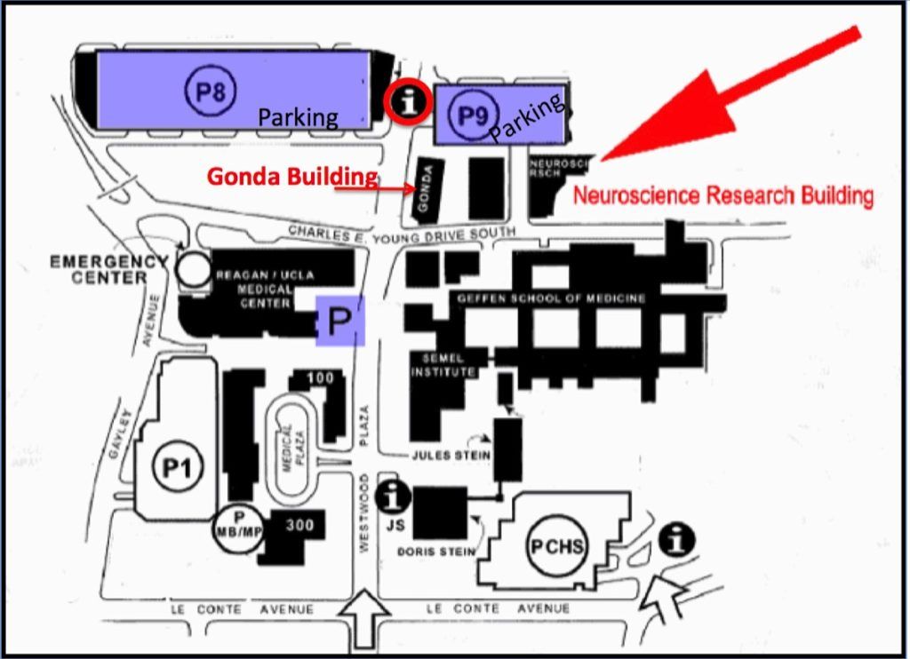 map to Neuroscience Research Building
